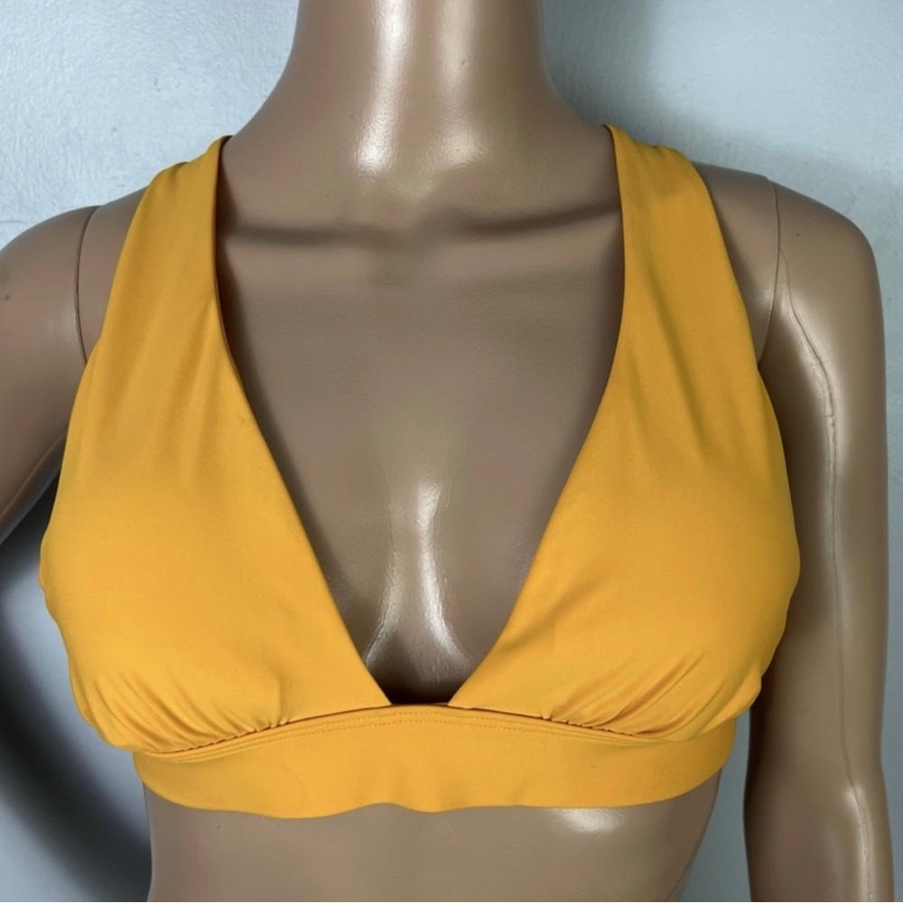 NEW SWEATY BETTY YELLOW BIKINI TOP - Picture 2 of 10